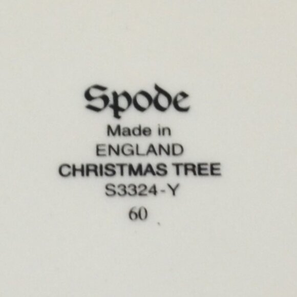 Pair Of Spode Christmas Tree Mugs Made In England Spode Christmas Tree Series - Picture 7 of 7